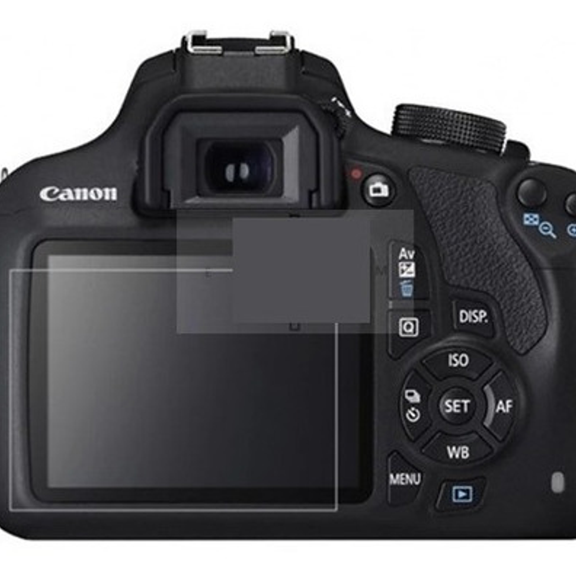 Vidrio Templado Para Canon Rebel T5 T6 T7 Calidad Santiago 2