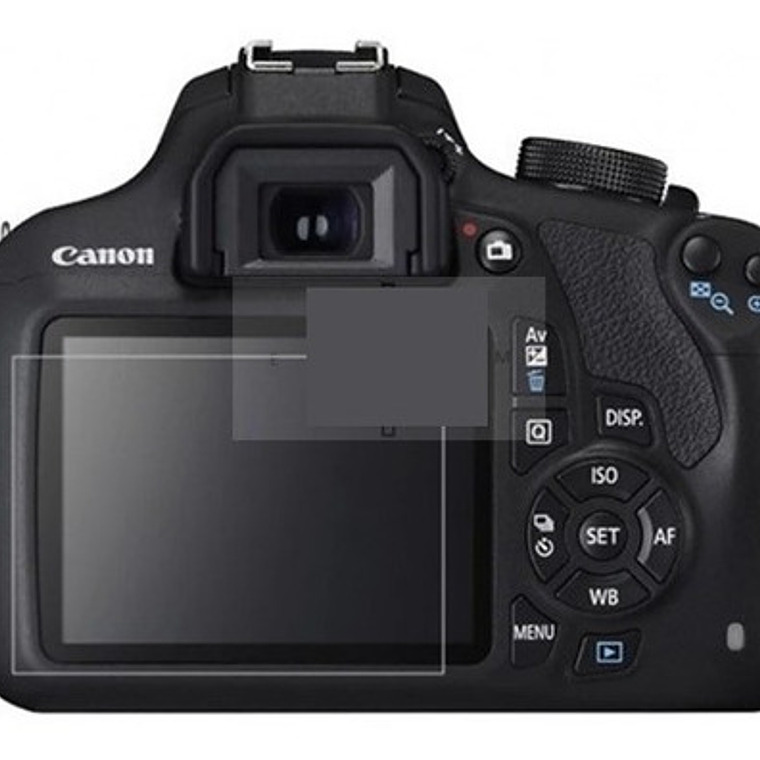 Vidrio Templado Para Canon Rebel T5 T6 T7 Calidad Santiago 2