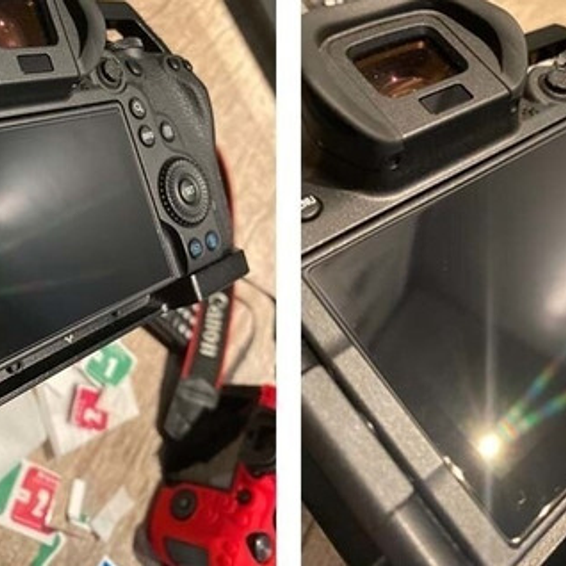 Vidrio Templado Para Canon Rebel T5 T6 T7 Calidad Santiago 7