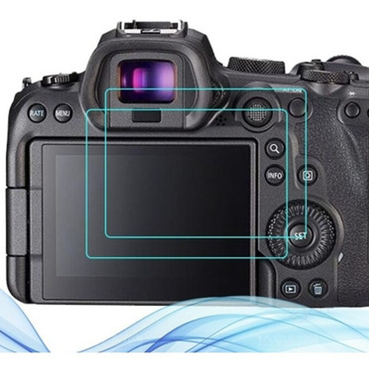 Vidrio Templado Para Canon Rebel T5 T6 T7 Calidad Santiago 10