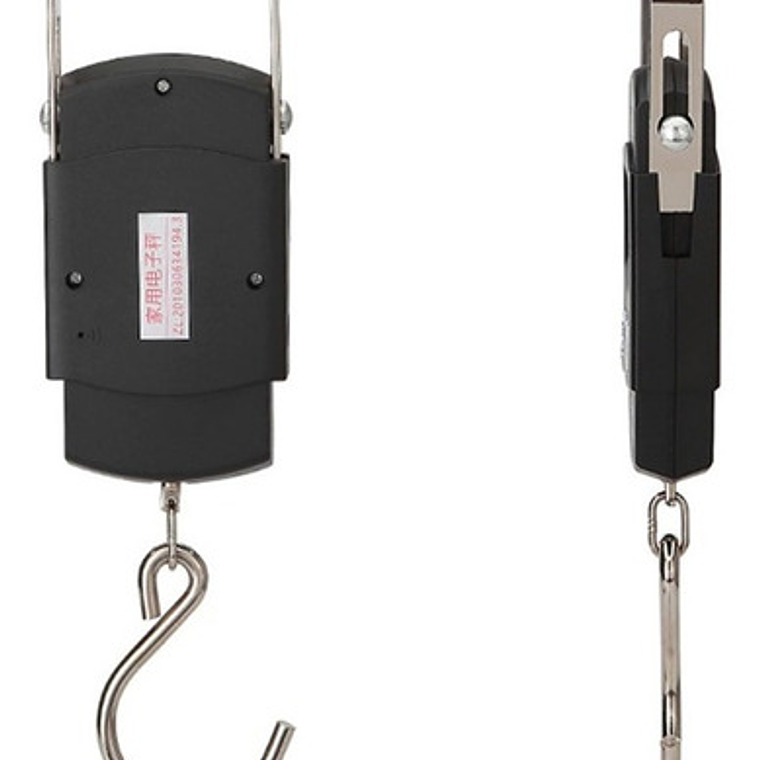 Pesa Balanza Digital Maleta Colgar 50kg Carga Usb Resistente 7