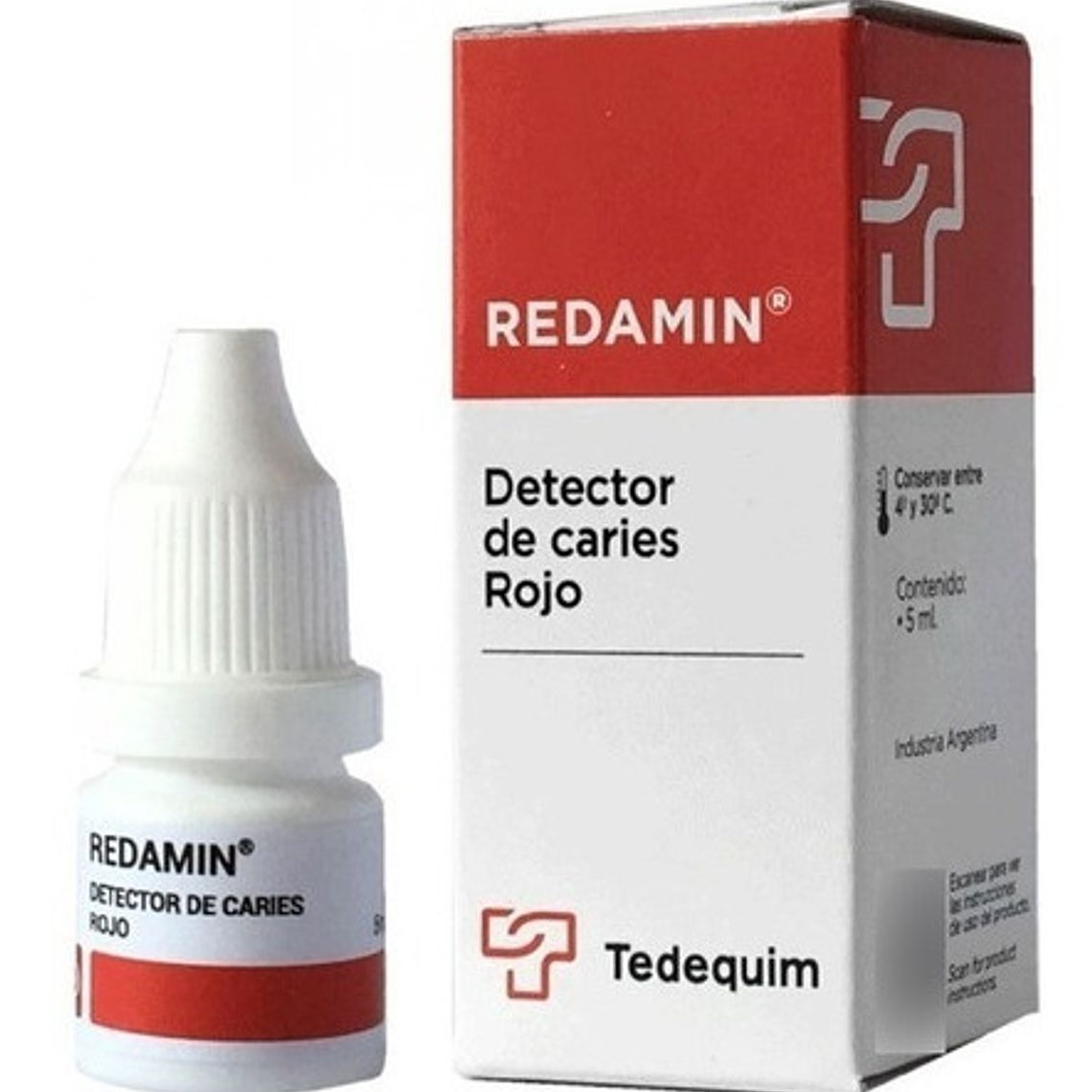 Redamín Detector De Caries Dental 5ml Uso Profesional Stgo. 1