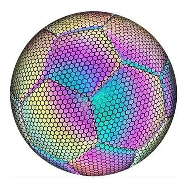Balón Fútbol Holográfico Entrenamiento Reflex Cámara Flex 5