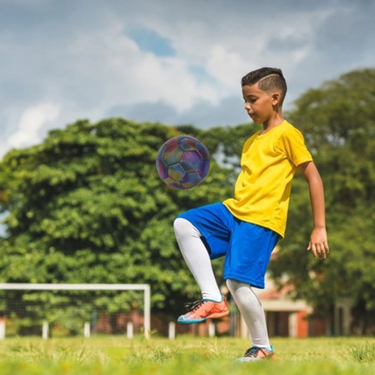 Balón Fútbol Holográfico Entrenamiento Reflex Cámara Flex 9