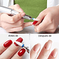 Set Surtido Fresas Y Brocas Para Manicure Fresario Santiago - Miniatura 2