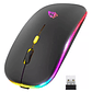 Mouse Gamer Rgb Bluetooth Inalámbrico Recargable Silencioso - Miniatura 3