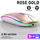 Mouse Gamer Rgb Bluetooth Inalámbrico Recargable Silencioso - Miniatura 4