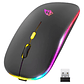 Mouse Gamer Rgb Bluetooth Inalámbrico Recargable Silencioso - Miniatura 9