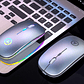 Mouse Gamer Rgb Bluetooth Inalámbrico Recargable Silencioso - Miniatura 18