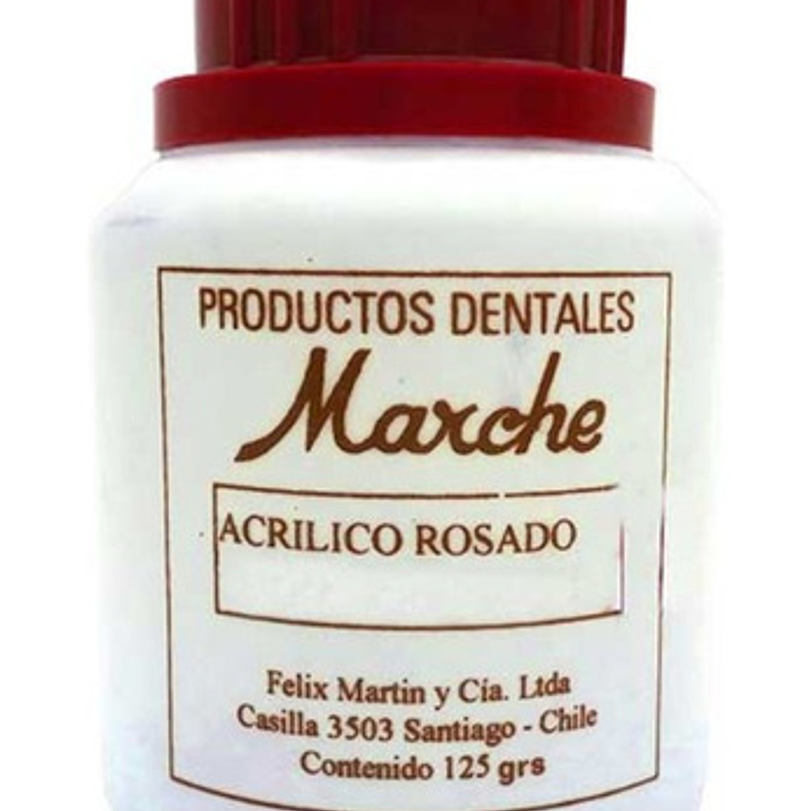 Acrílico Rosado Marché 125 Grs. Santiago 1