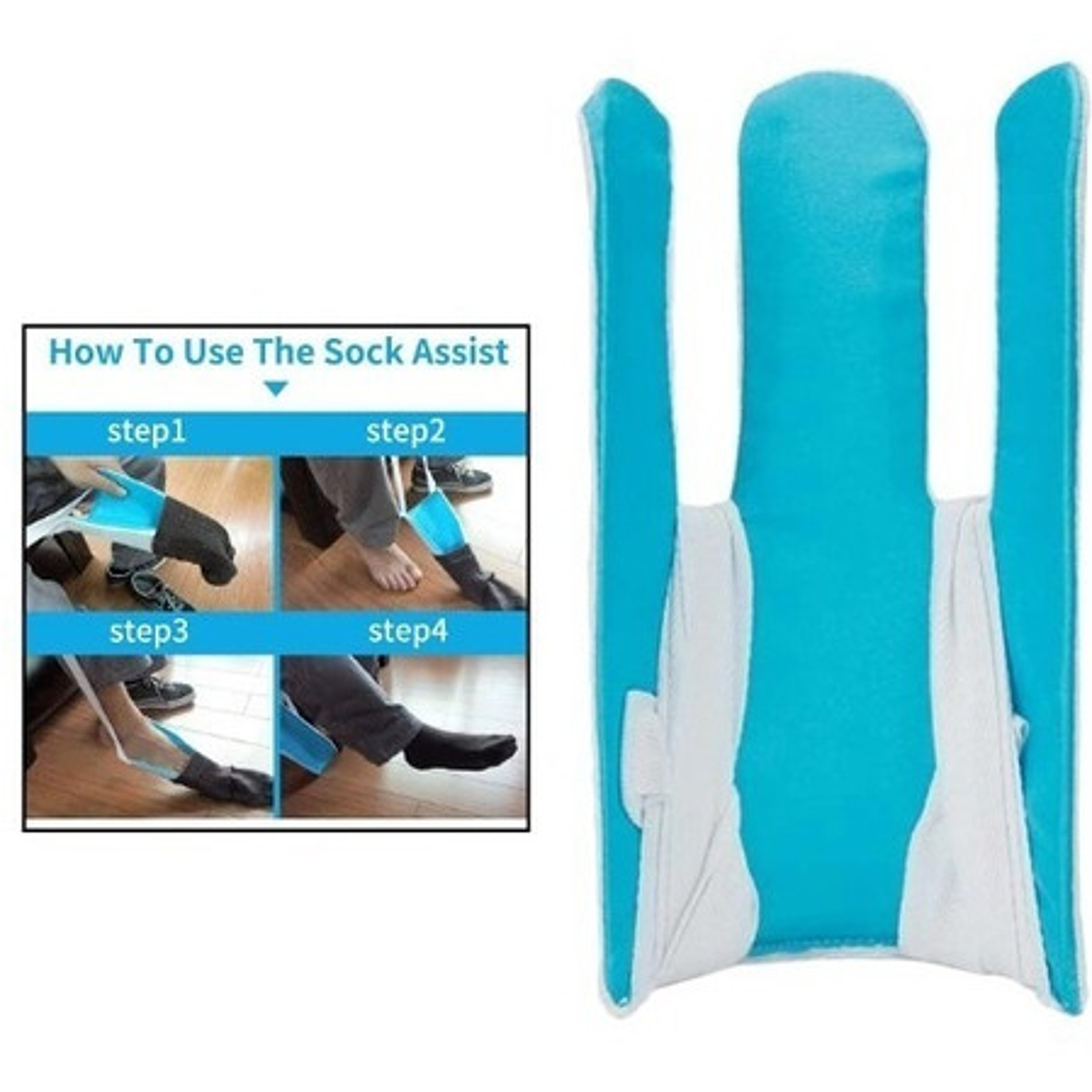 Kit Ayuda Para Ponerse Calcetines Calidad Envío Express 6