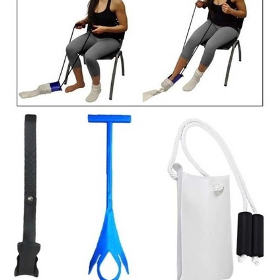 Kit Ayuda Para Ponerse Calcetines Calidad Envío Express 10