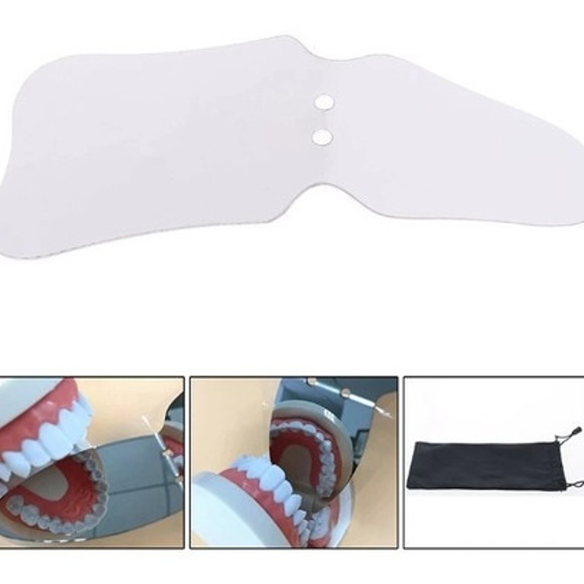 Espejo Intraoral Oclusal - Lateral Con Bolsito Calidad Stgo. 1