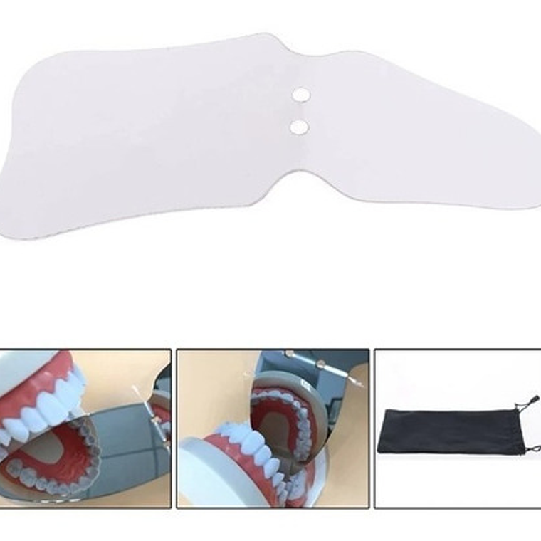 Espejo Intraoral Oclusal - Lateral Con Bolsito Calidad Stgo. 1