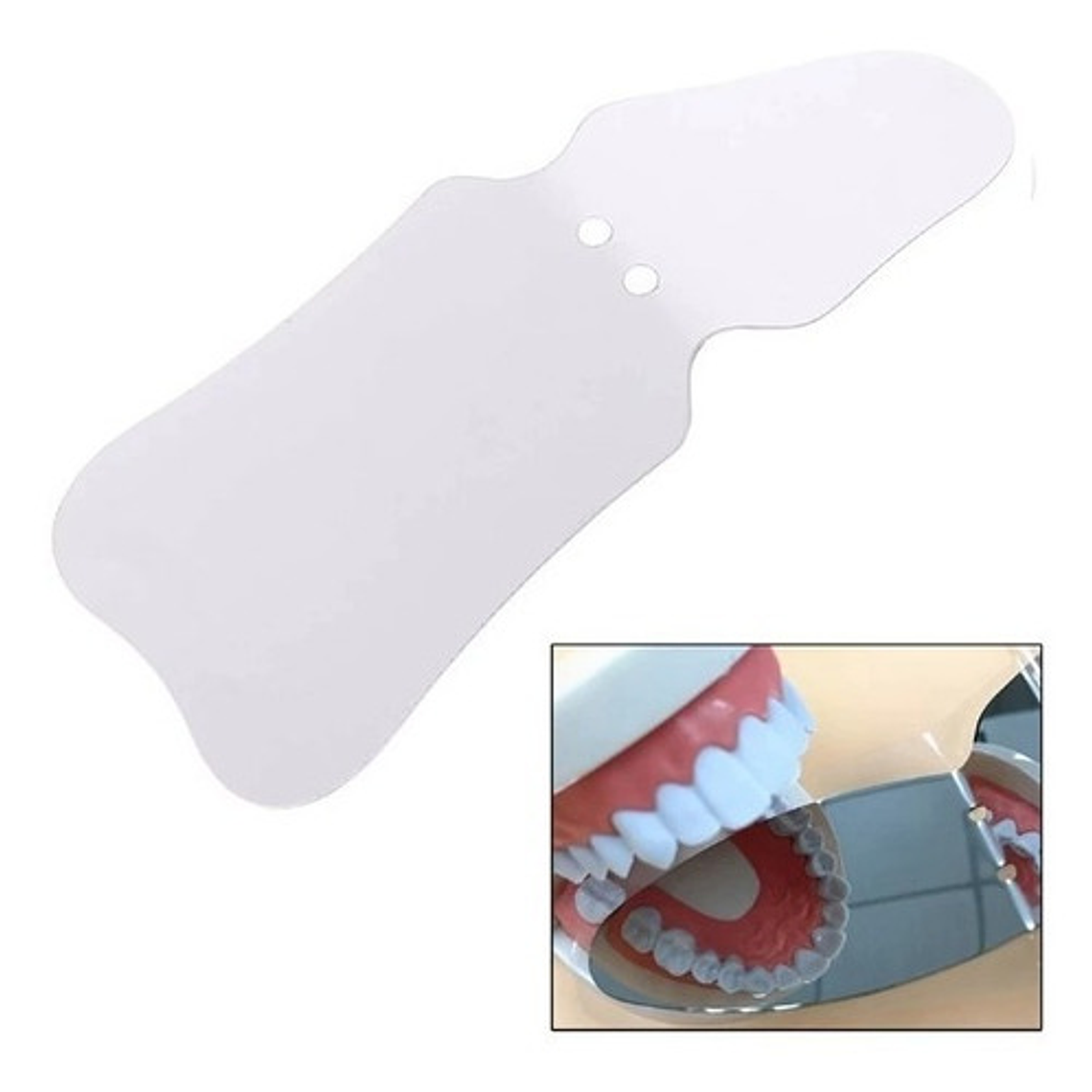 Espejo Intraoral Oclusal - Lateral Con Bolsito Calidad Stgo. 6