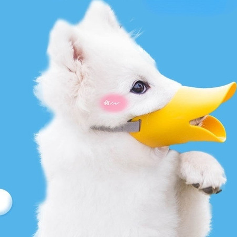 Bozal Para Perros Tipo Pato De Silicona Flexible Santiago 18