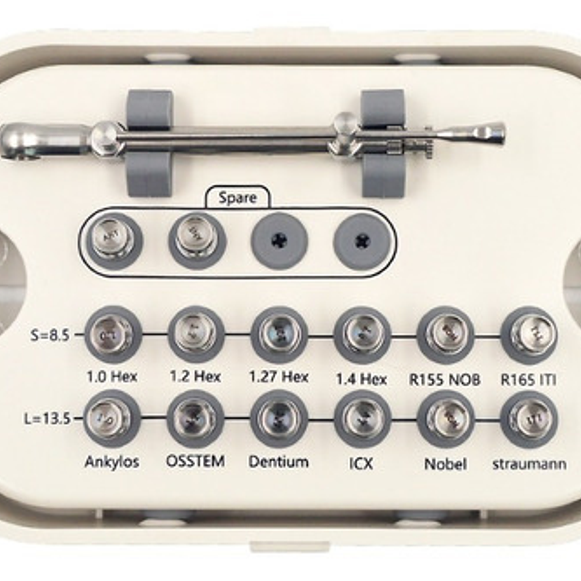 Kit Rehabilitación Implante Dental Multimarca 15 Piezas  2