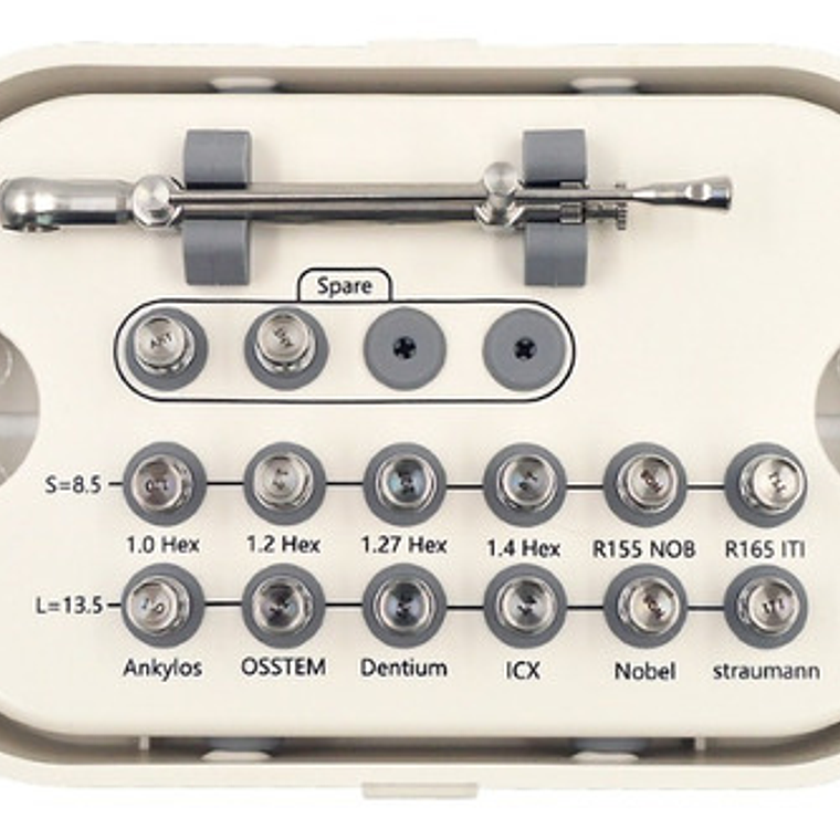 Kit Rehabilitación Implante Dental Multimarca 15 Piezas  2