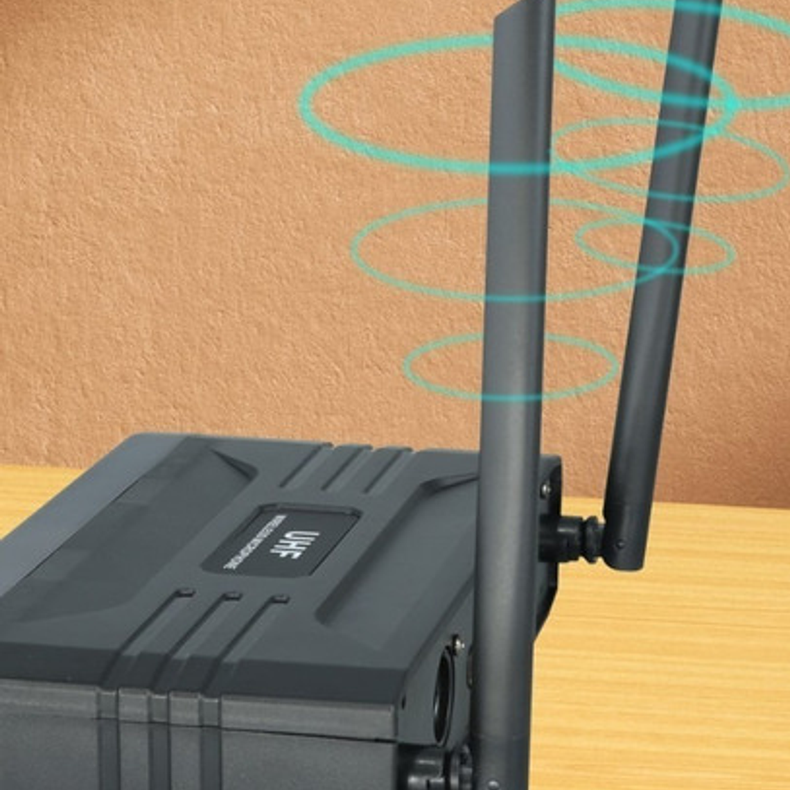 Kit 2 Micrófonos Inalámbricos Automático Calidad Frecuencias 7