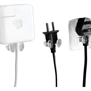 2 Perchas De Pared Extra Fuerte Adhesivo Transparente Colgar