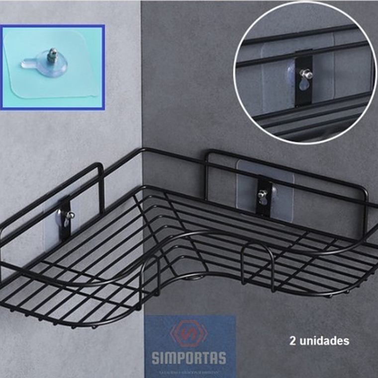 2 Perchas De Pared Extra Fuerte Adhesivo Transparente Colgar 10