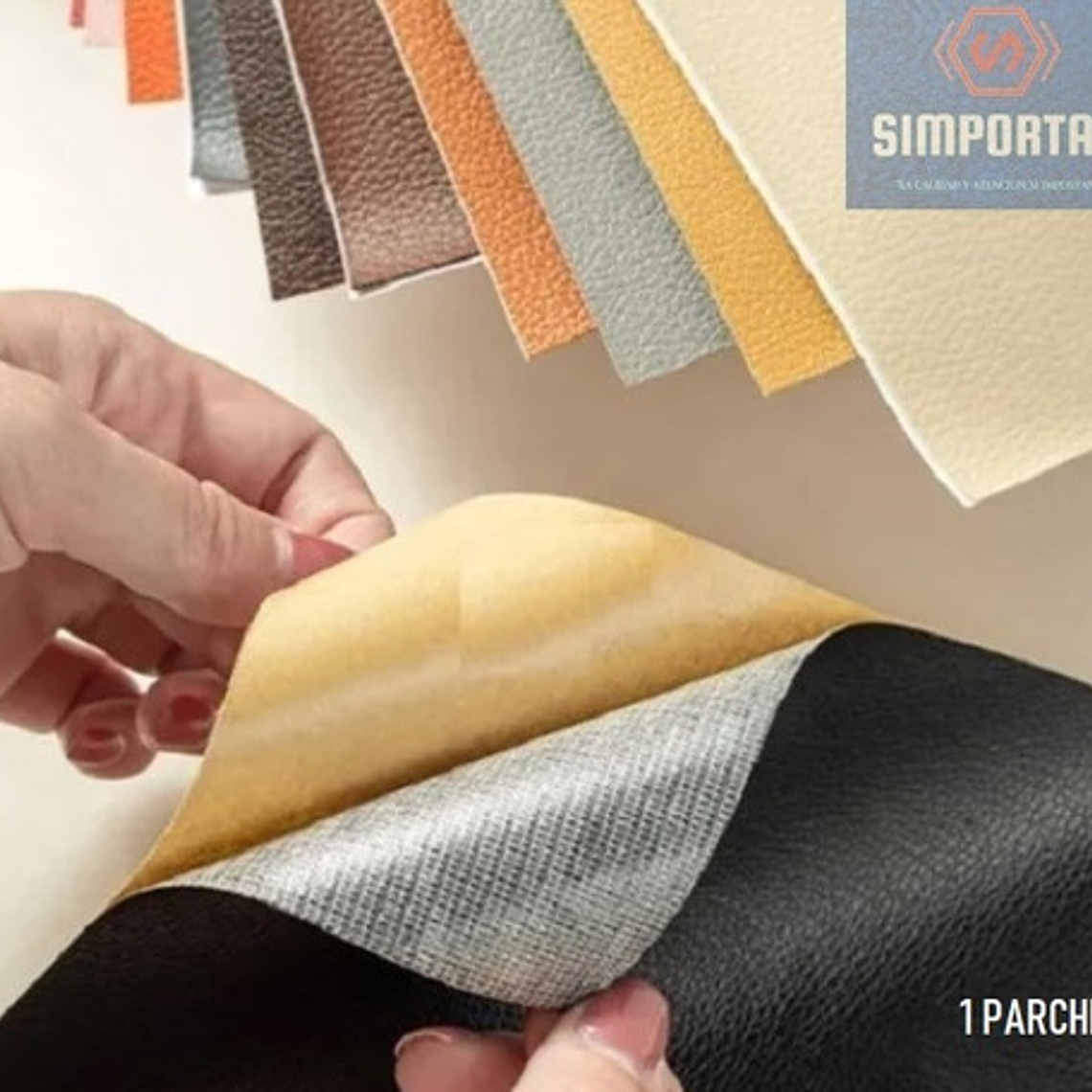 Parche Cuerina Reparación Autoadhesivo Sillón Tapiz 20x30 Cm 37