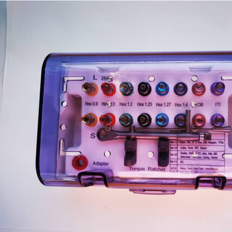 Kit Rehabilitación Implante Dental Multimarca 17 Colores Sgo 5