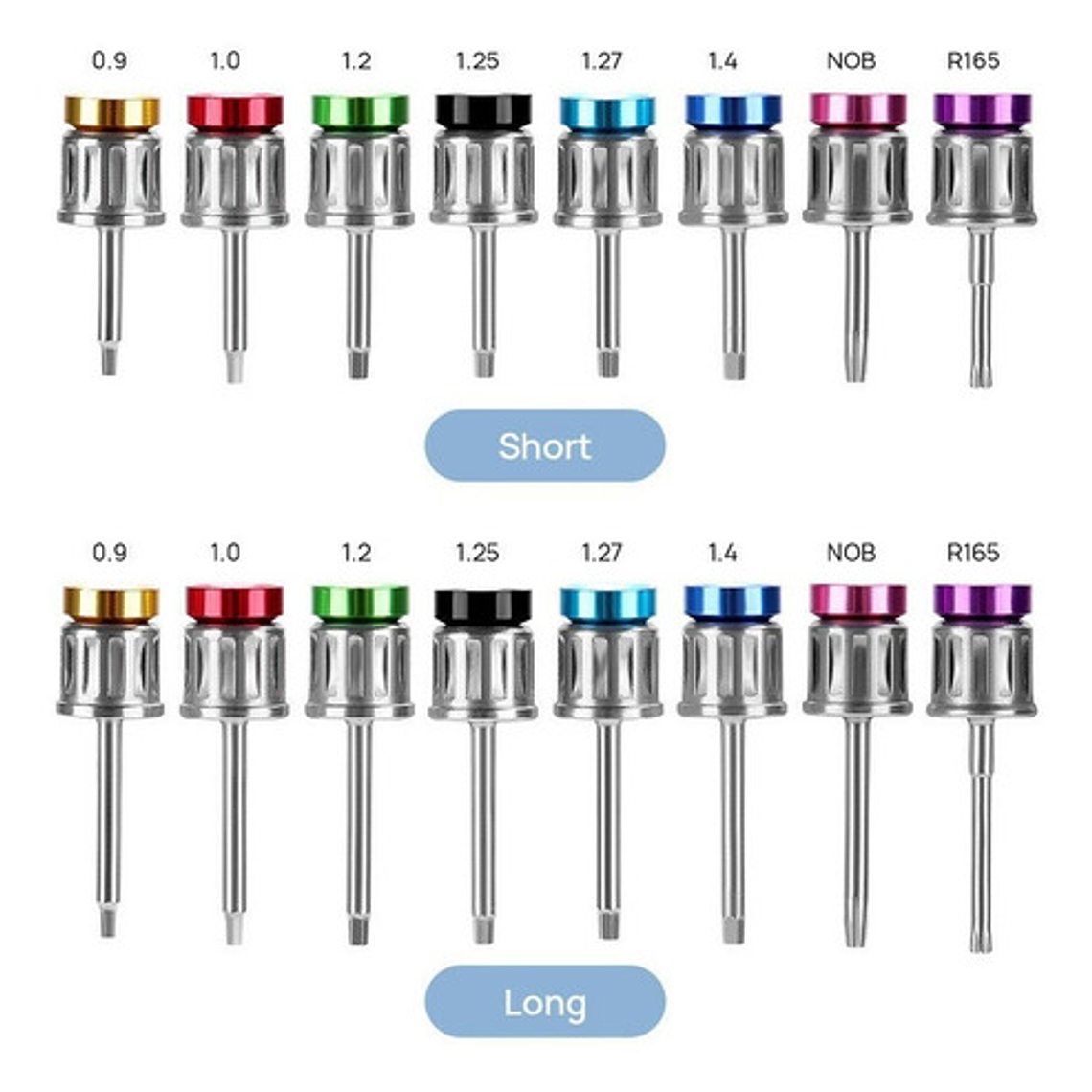 Kit Rehabilitación Implante Dental Multimarca 17 Colores Sgo 9