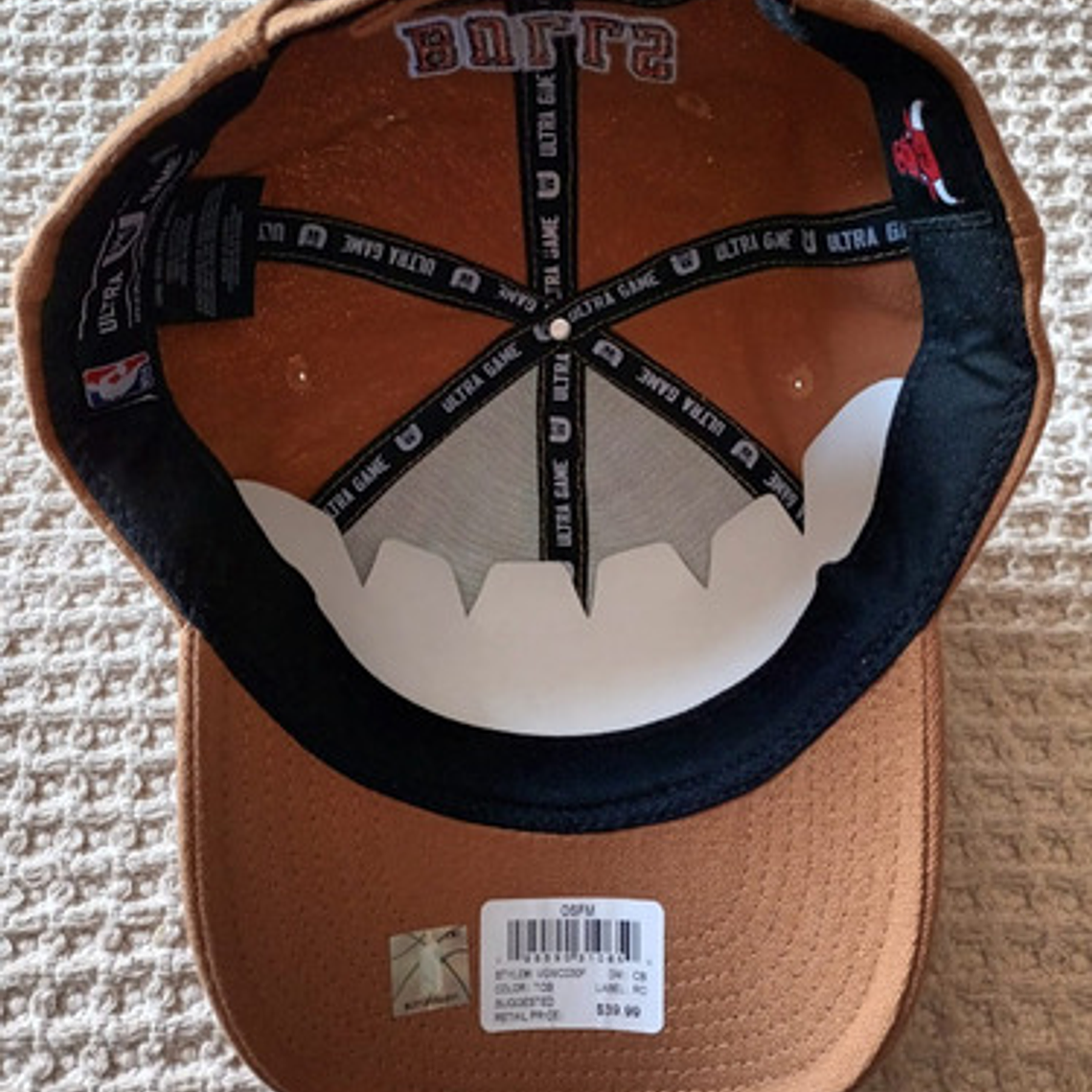 Gorra Nba Chicago Bulls Original Ultra Game Únicos Eeuu M/l 3