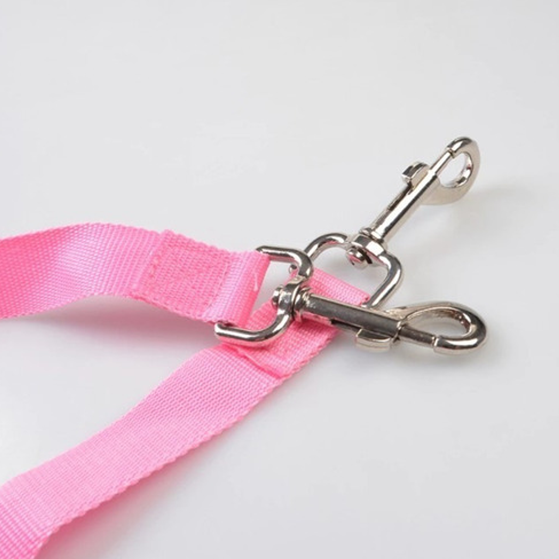 Correa Doble Para Perro Paseos Calidad Santiago 98