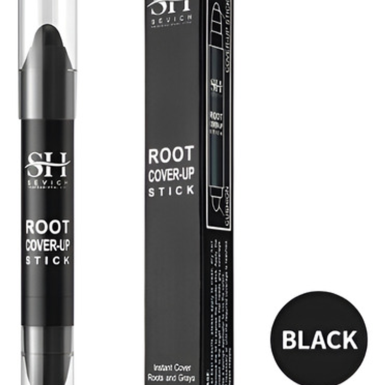 Tinte Lápiz Para Raíces Y Canas Instantáneo Con Goma Sevich 2