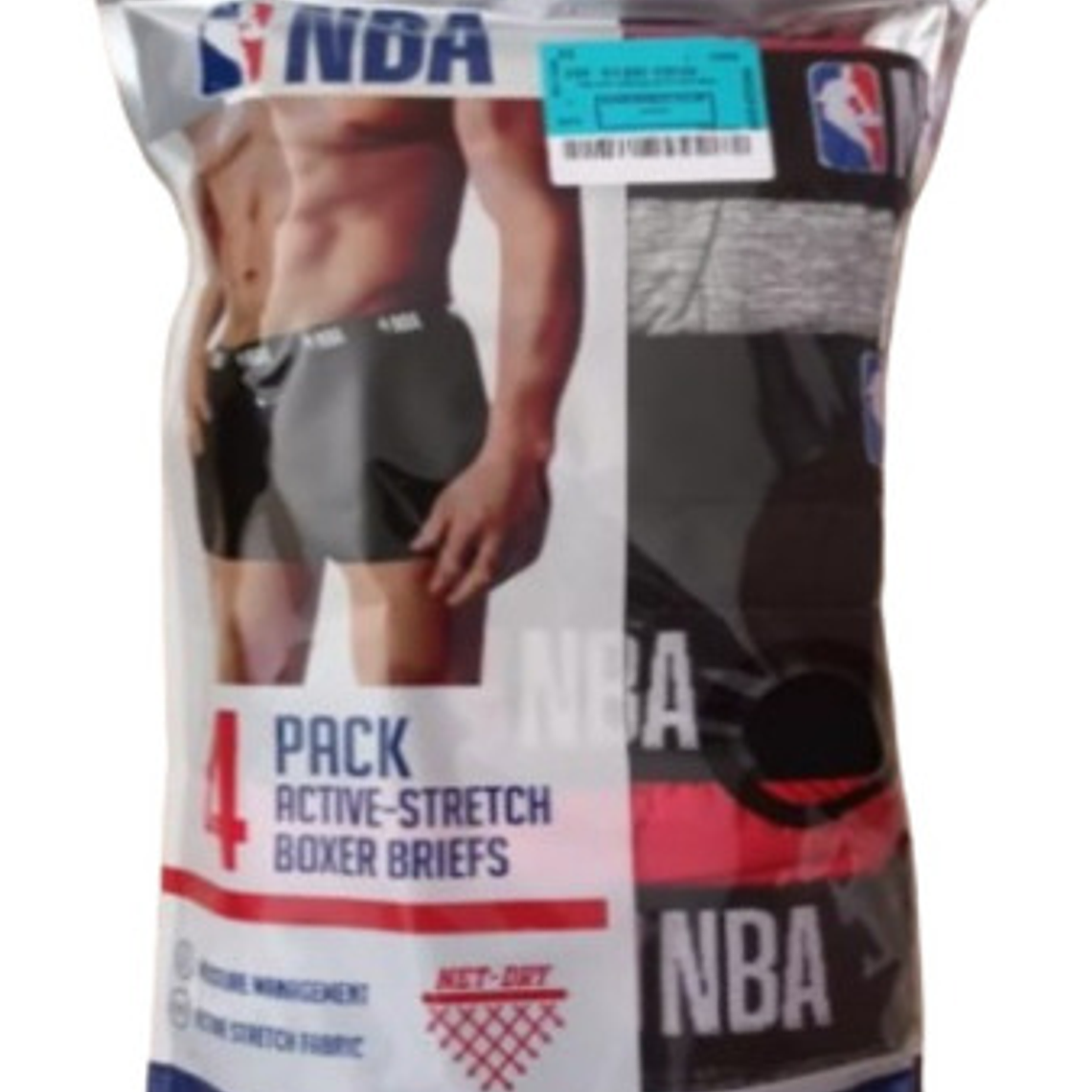 Pack 4 Boxer Nba Originales Únicos Eeuu Calidad 1