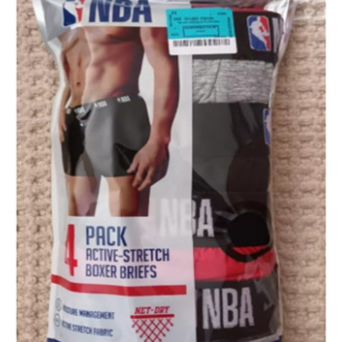 Pack 4 Boxer Nba Originales Únicos Eeuu Calidad 3