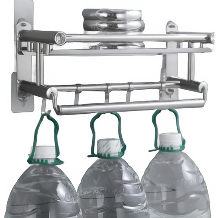 Pack 12 Perchas Pared Adhesivo Fuerte Transparente Colgar 1