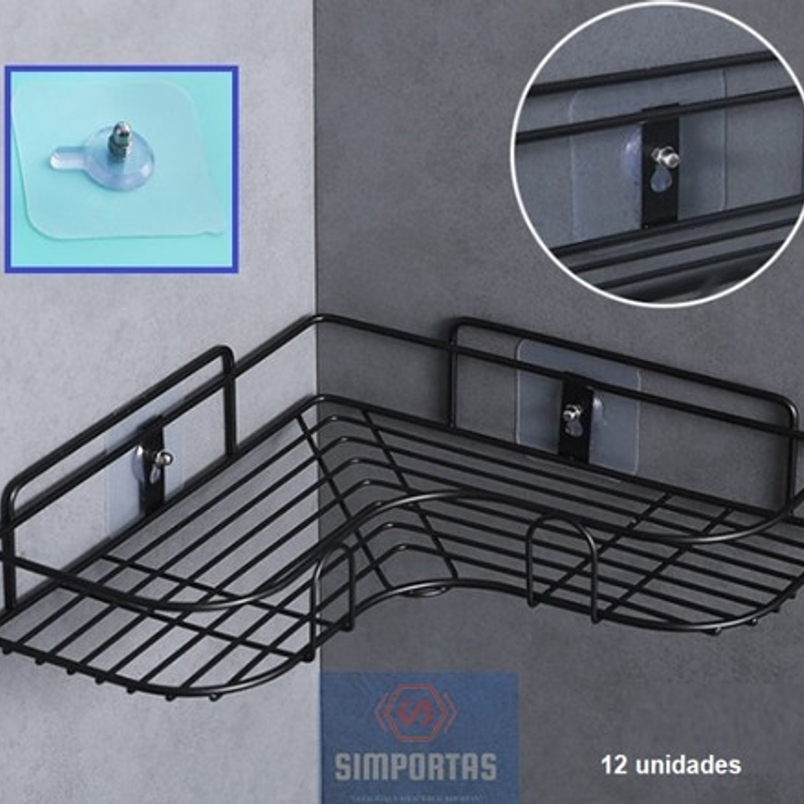 Pack 12 Perchas Pared Adhesivo Fuerte Transparente Colgar 3