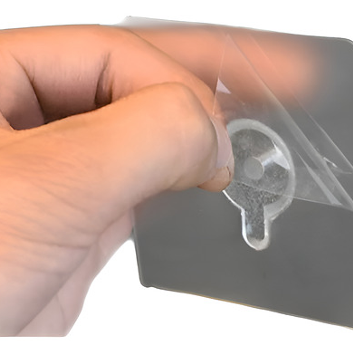 Pack 12 Perchas Pared Adhesivo Fuerte Transparente Colgar 4