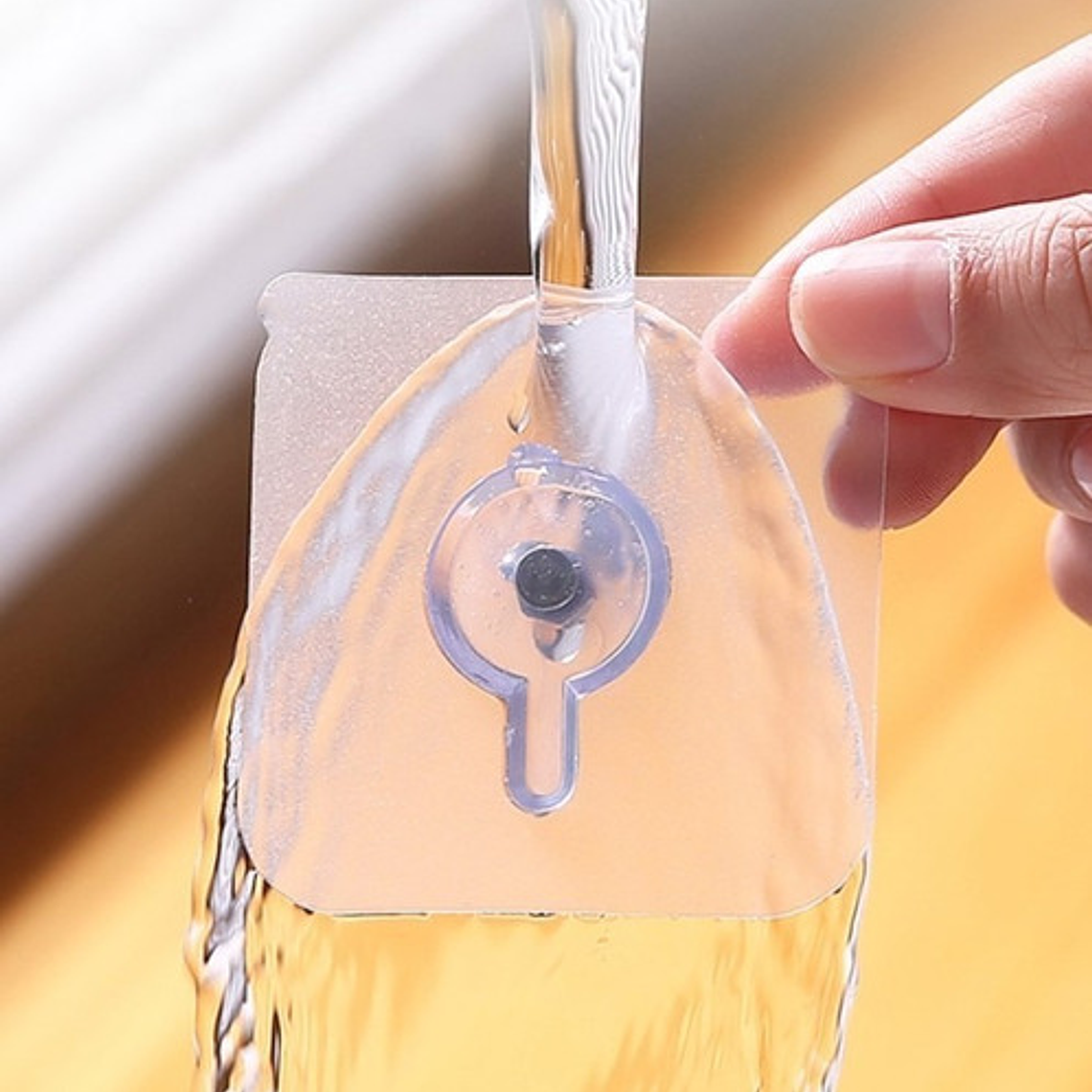 Pack 12 Perchas Pared Adhesivo Fuerte Transparente Colgar 7