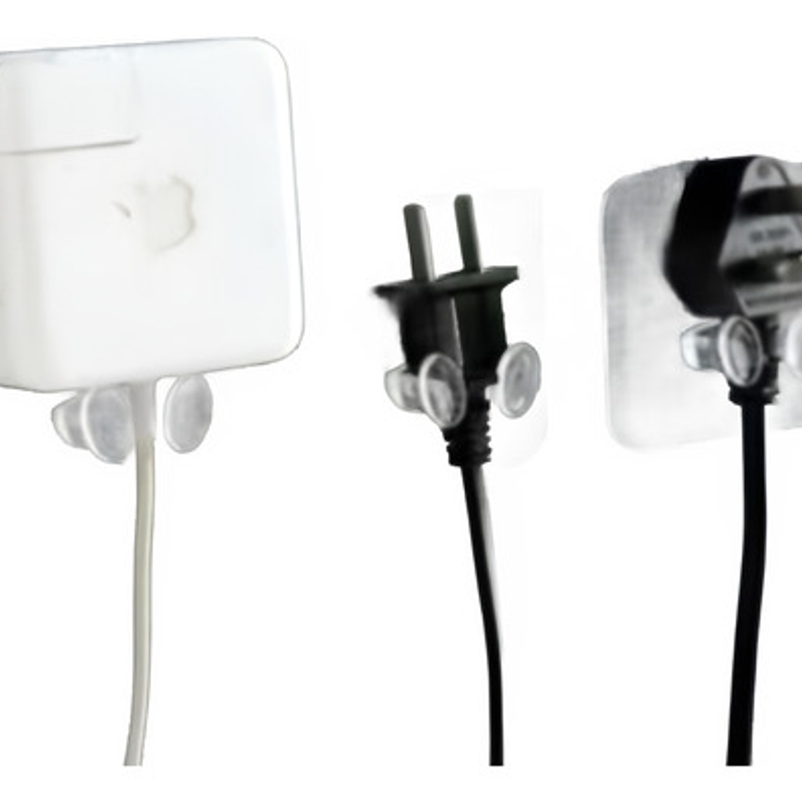 Pack 12 Perchas Pared Adhesivo Fuerte Transparente Colgar 14