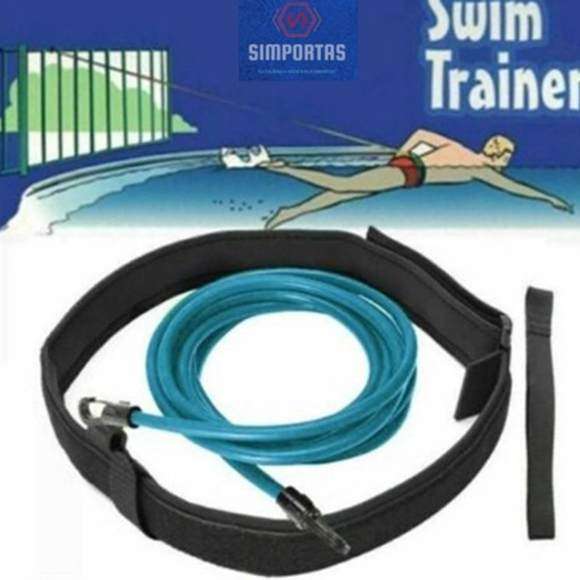 Cinturón De Resistencia Natación Entrenamiento 4m Santiago 1