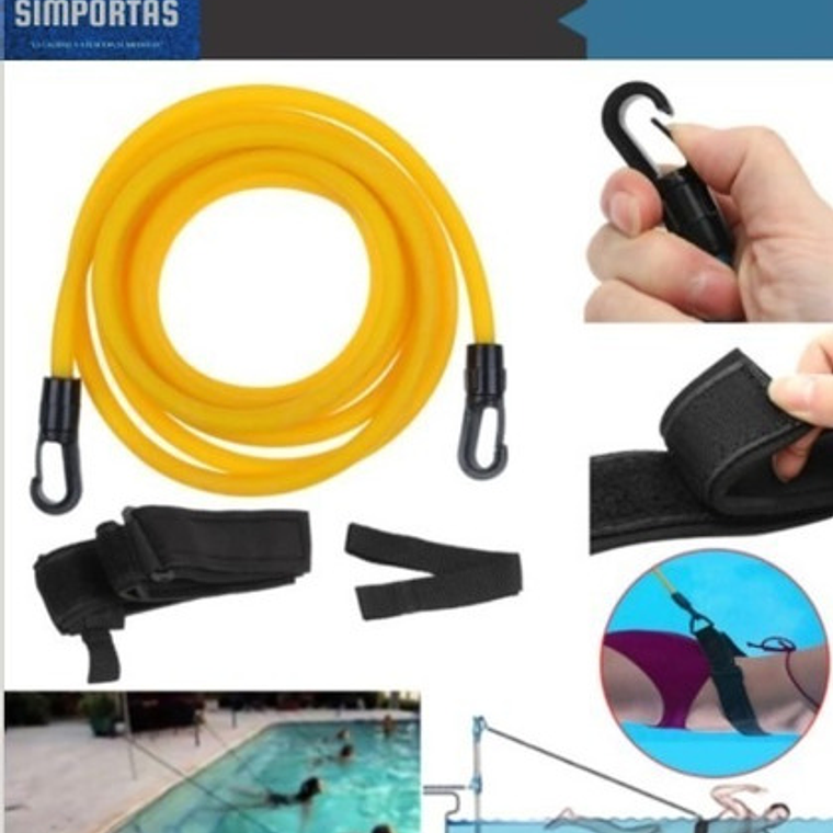 Cinturón De Resistencia Natación Entrenamiento 4m Santiago 6