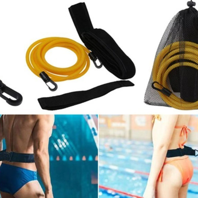 Cinturón De Resistencia Natación Entrenamiento 4m Santiago 8