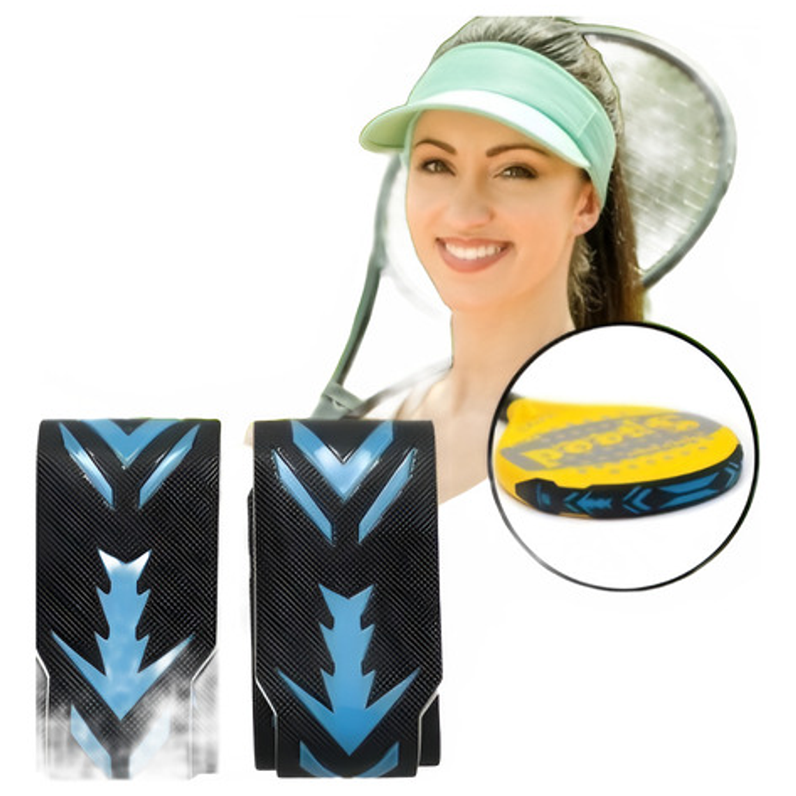 Protectores Pala De Padel X 2 Powerti Calidad Santiago 1