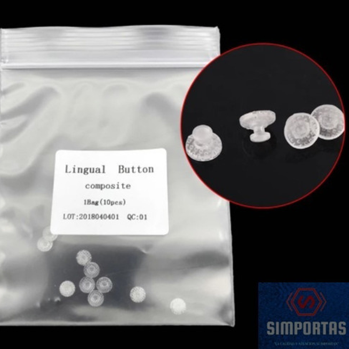 Botones Ortodoncia Estéticos Ortodoncia Cerámicos Santiago 4