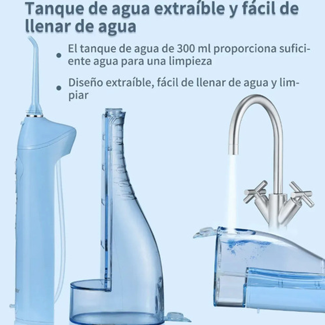 Irrigador Bucal Dental Waterpik Recargable El Mejor Stgo. 13