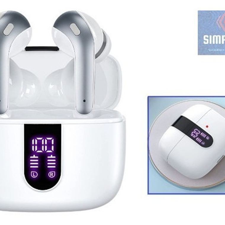 Audífonos In-ear Tagry Únicos Estuche Carga Dual Inalámbrica 8