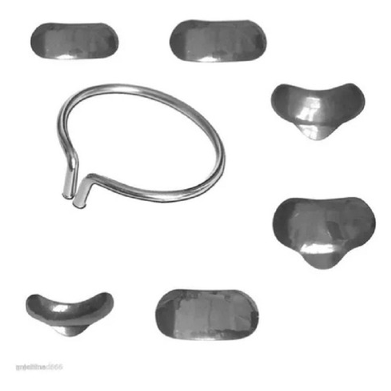 Banda Matrices Preformadas Odontología Anillo 100u Santiago 5