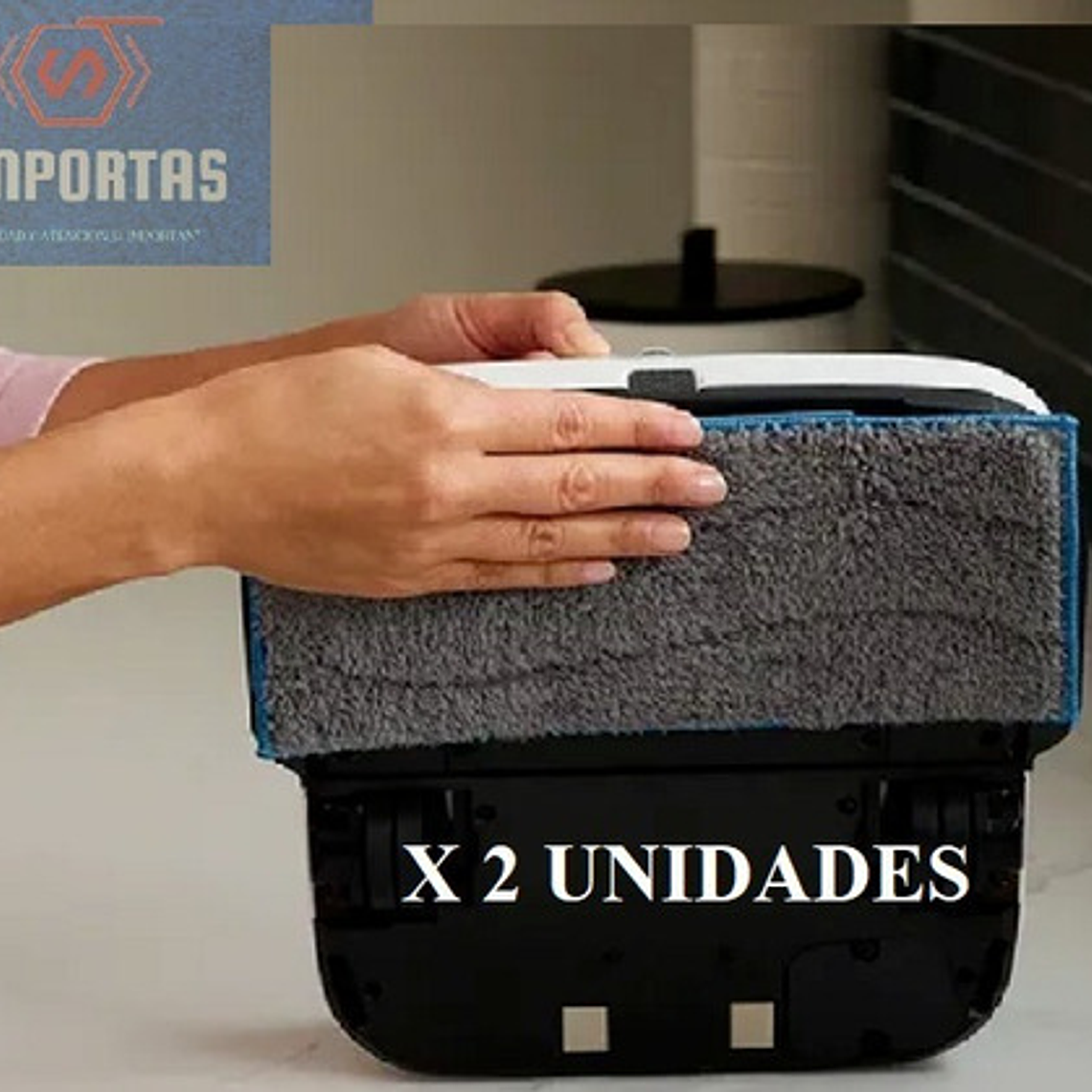 Par De Mopas Humedas Para Irobot Braava Jet M6 6110y1 Stgo 2