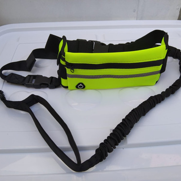Cinturón Manos Libre Para Correr Perro Con Banano Calidad 3