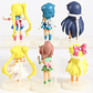 Figuras Sailor Moon Set De 6 Piezas 10 Cms Calidad - Miniatura 3