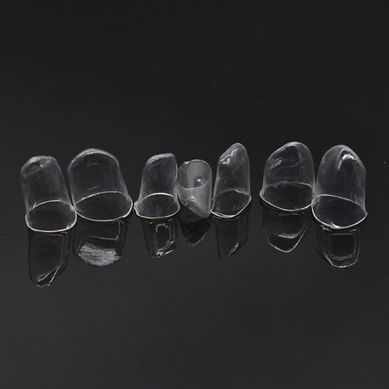 Set Coronas Reconstrucción Dental Celuloide 64u Tranparentes 3